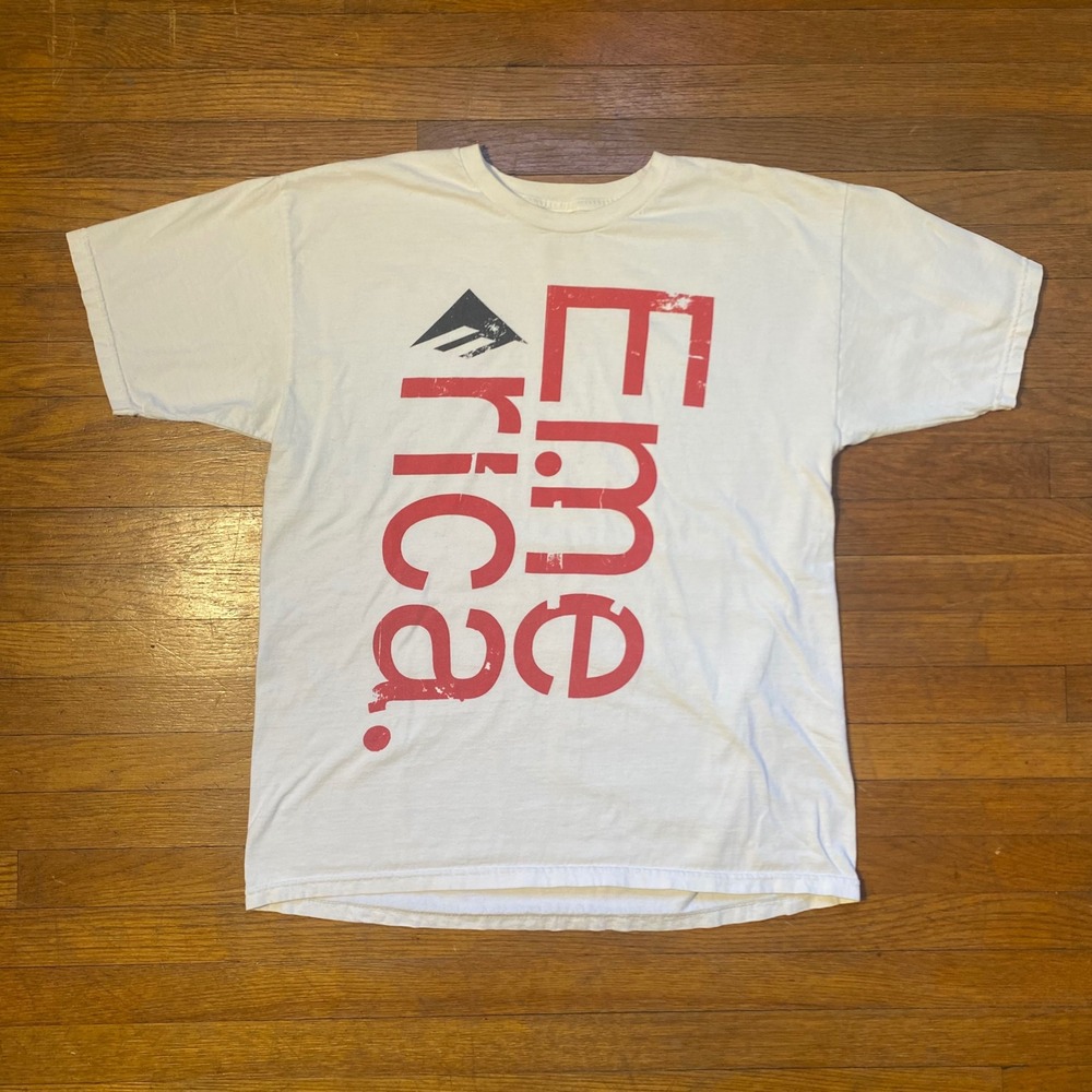 Y2K‎ Emerica Skateboarding Graphic T Shirt Mens Size M